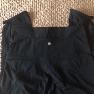 Lululemon High Waist Mesh Panel Leggings Size 8